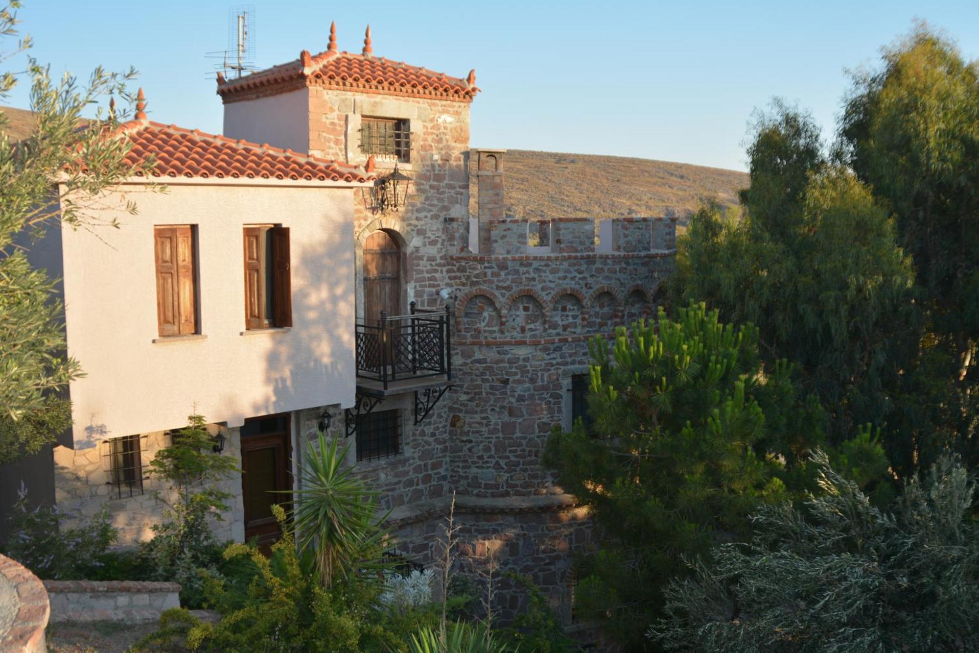 Lesvos Tower House Komninos Sígrion Exterior foto