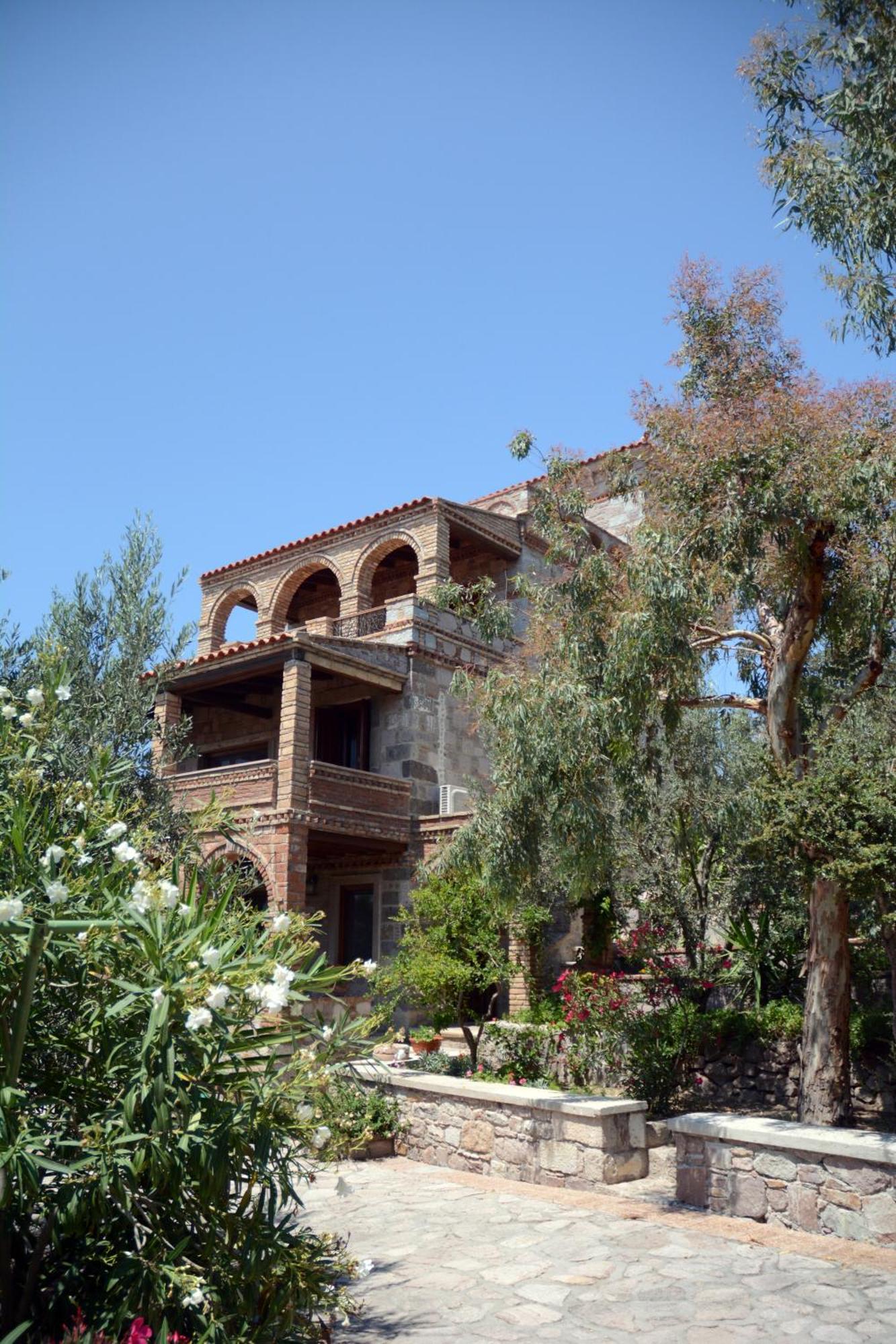 Lesvos Tower House Komninos Sígrion Exterior foto