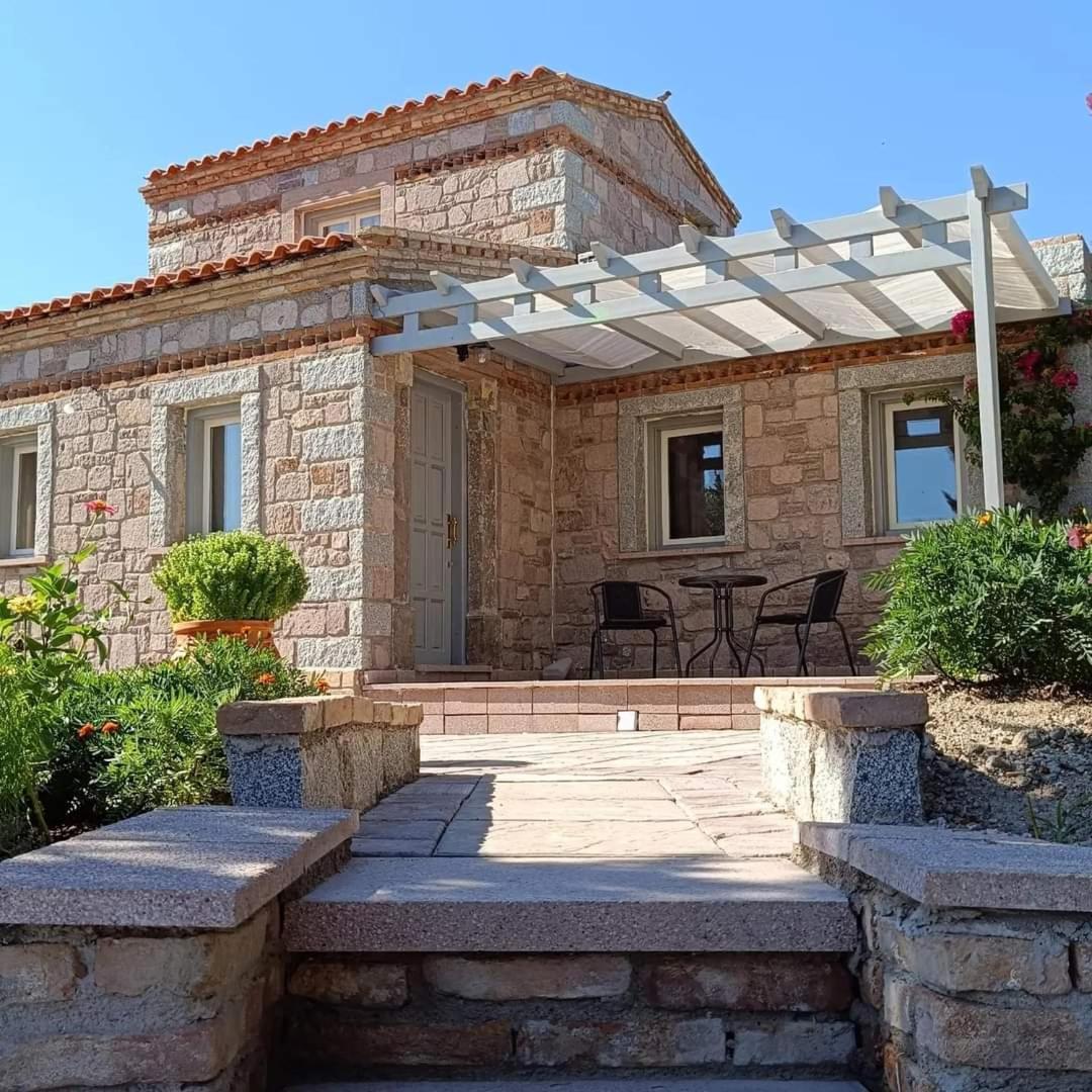 Lesvos Tower House Komninos Sígrion Exterior foto