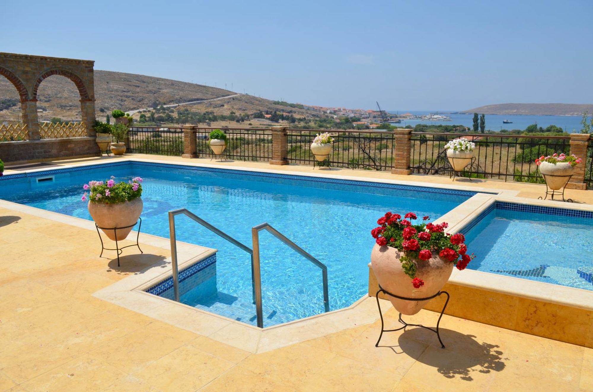 Lesvos Tower House Komninos Sígrion Exterior foto