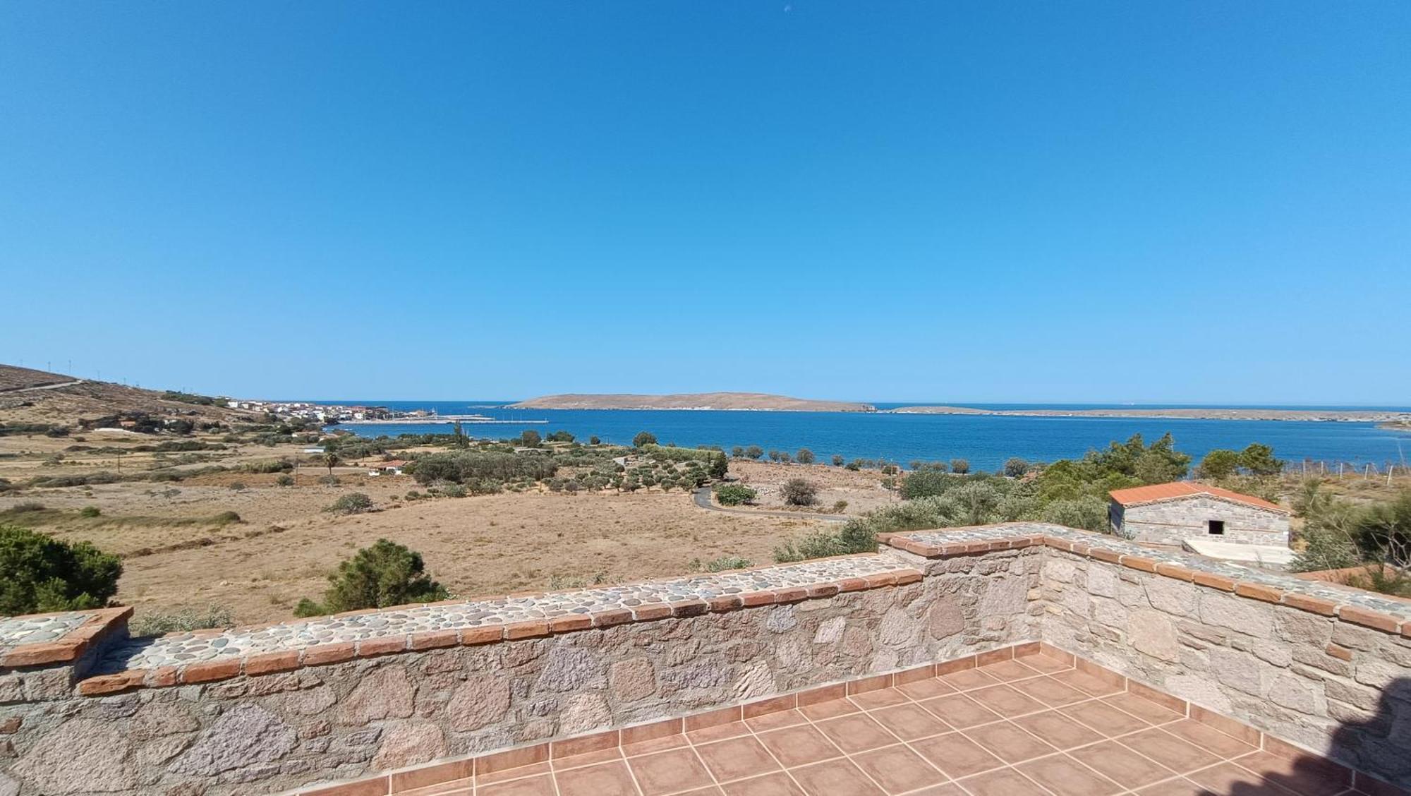Lesvos Tower House Komninos Sígrion Exterior foto